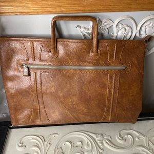 Authentic Vintage 1970s Escort Lap Top Attache Briefcase With Lucite Bag